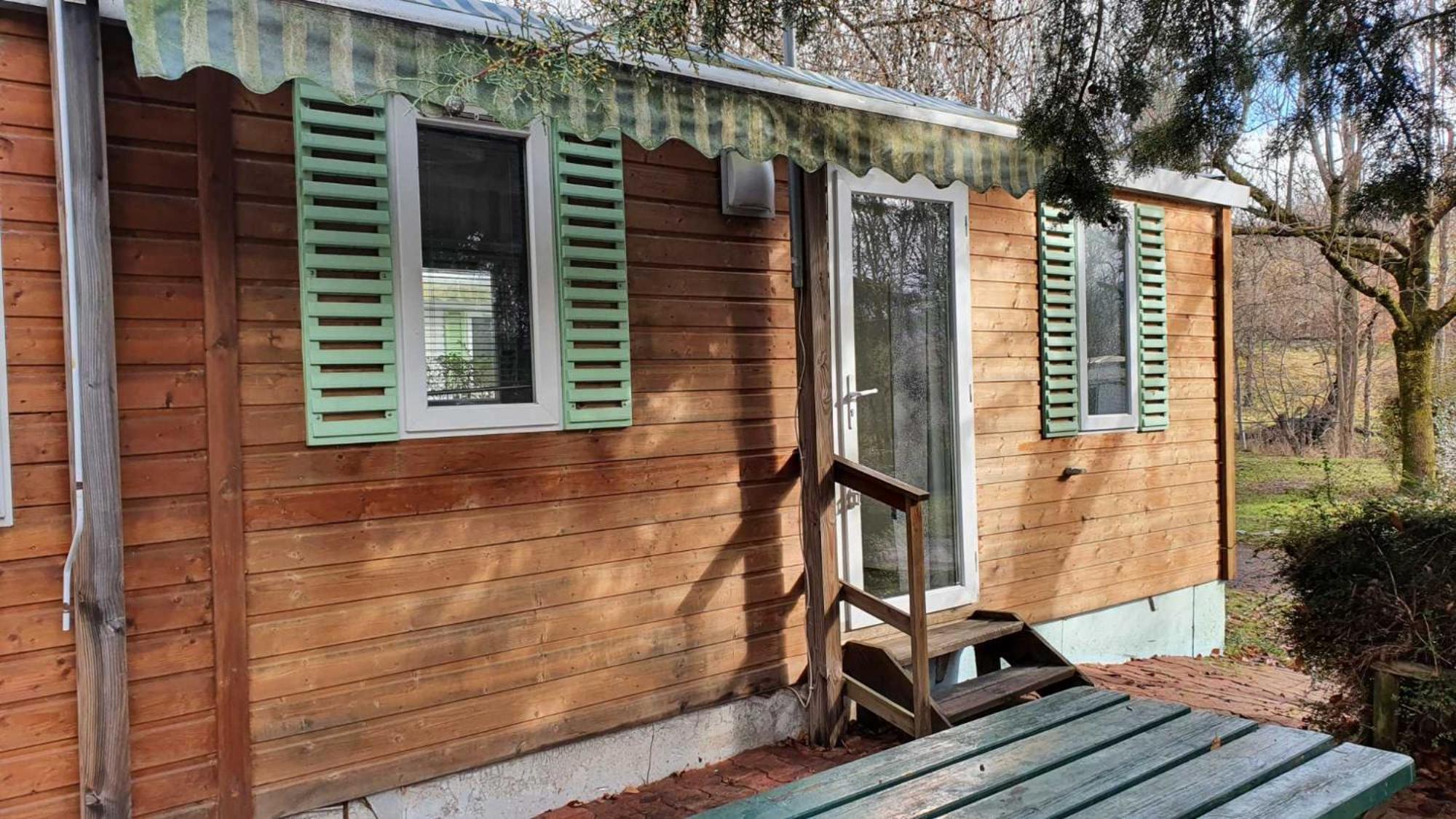Camping L'Enclave Mobil-Home Estavar Eksteriør billede